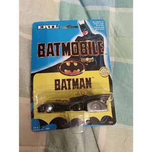 DC comics, ERTL, vintage batmobile new on card